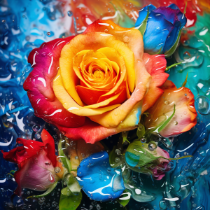 Colorful-Roses